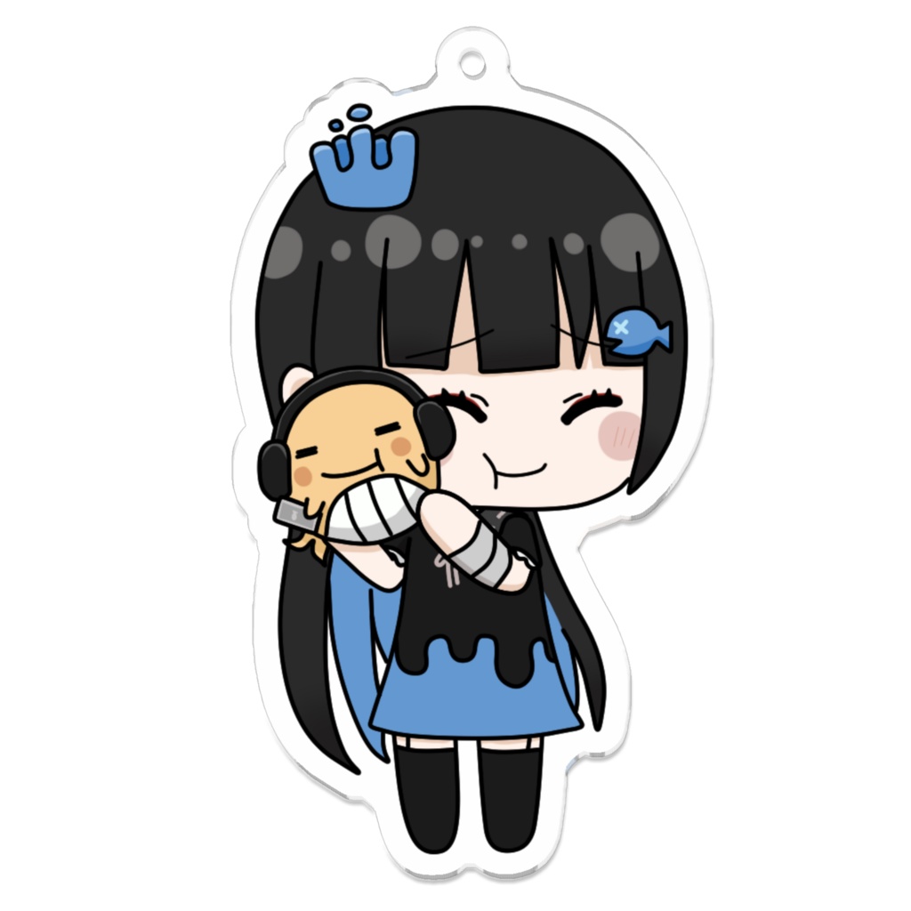 いきりすクジラといきるちゃんアクキー