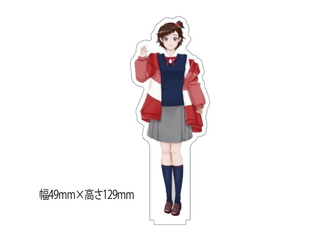 筑紫りこ　アクリルスタンド