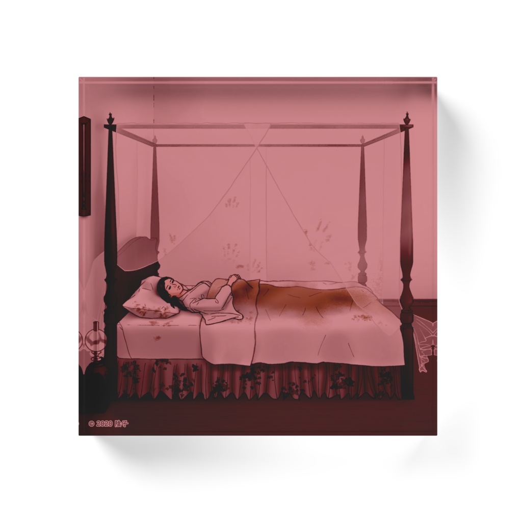 アクリルブロック(Ep7 P49-3/クリアピンク)