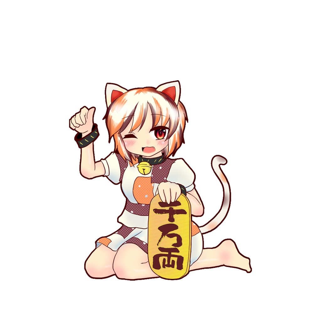 アクリルスタンド　豪徳寺ミケ