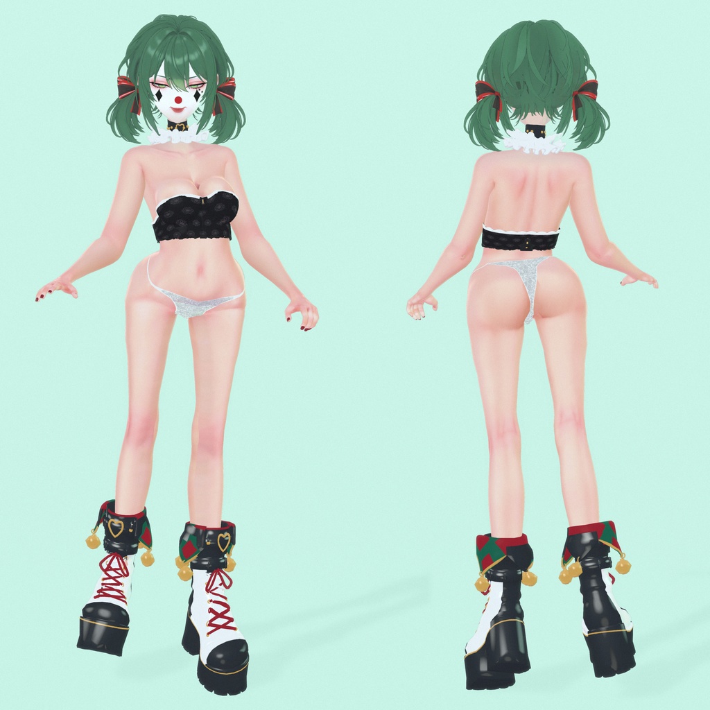 オリジナル3Dモデル「Piero」-ピエロ-