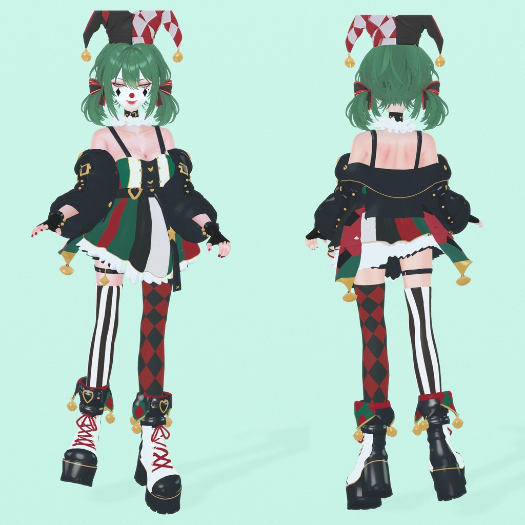 オリジナル3Dモデル「Piero」-ピエロ-
