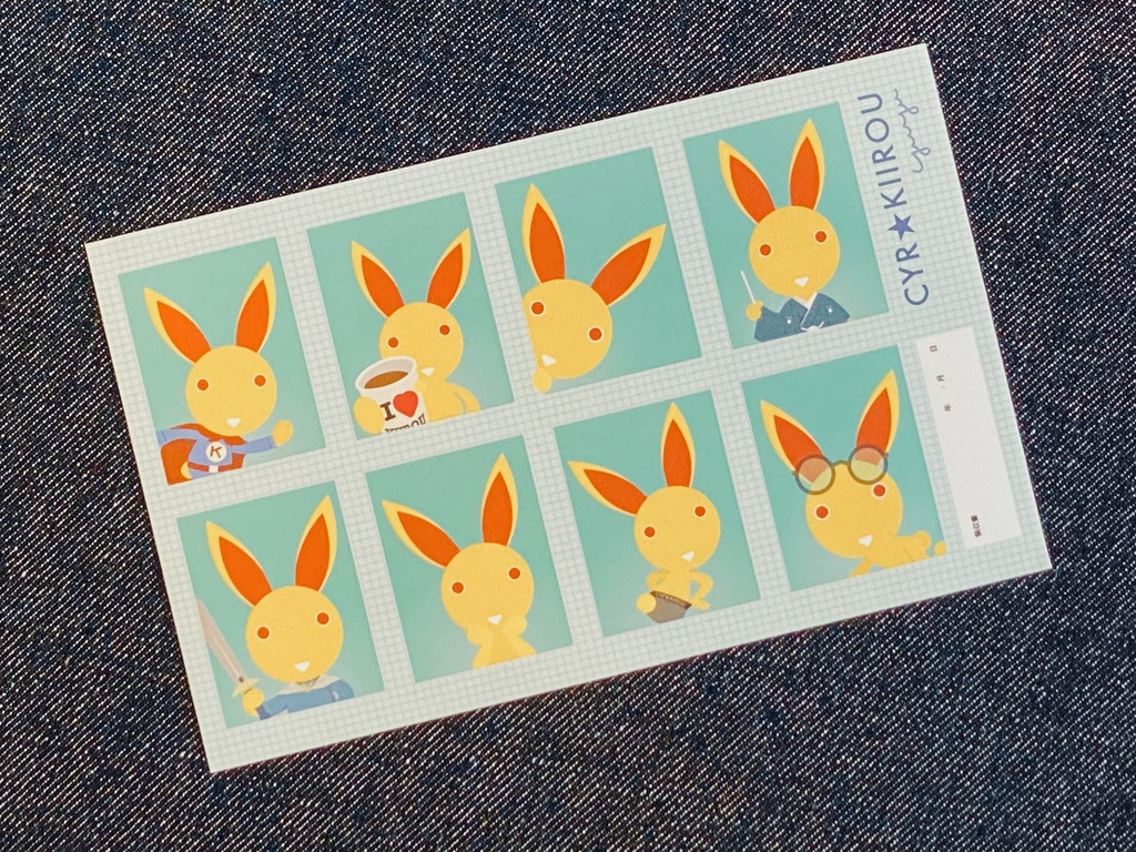 証明写真に”絶対ならない”証明写真風ステッカー