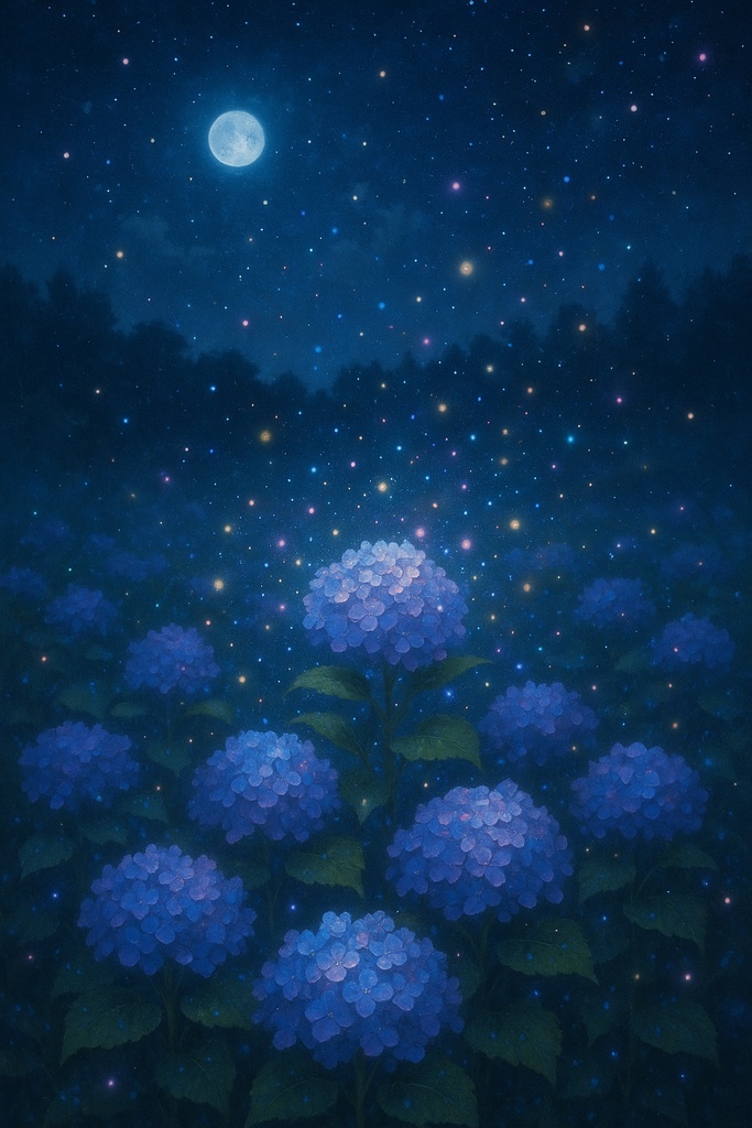 Prayer Under the Moon – 月下の祈り