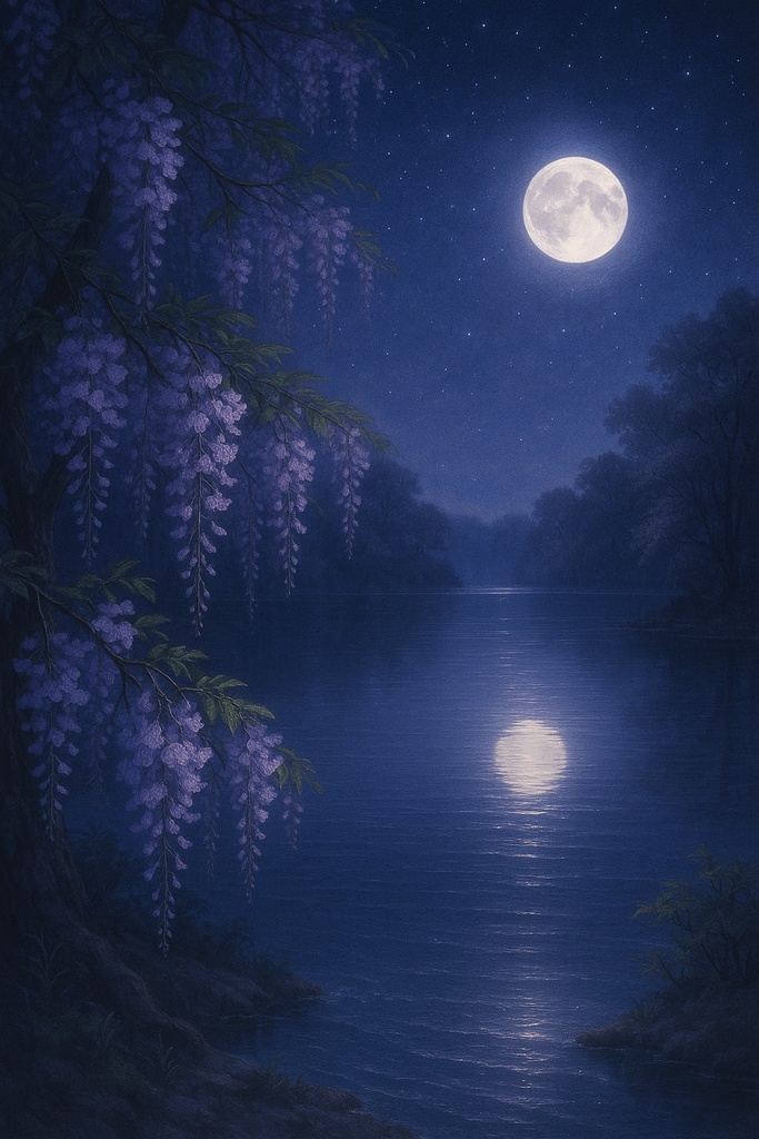 Moonlit Vow – 藤の夜の誓い