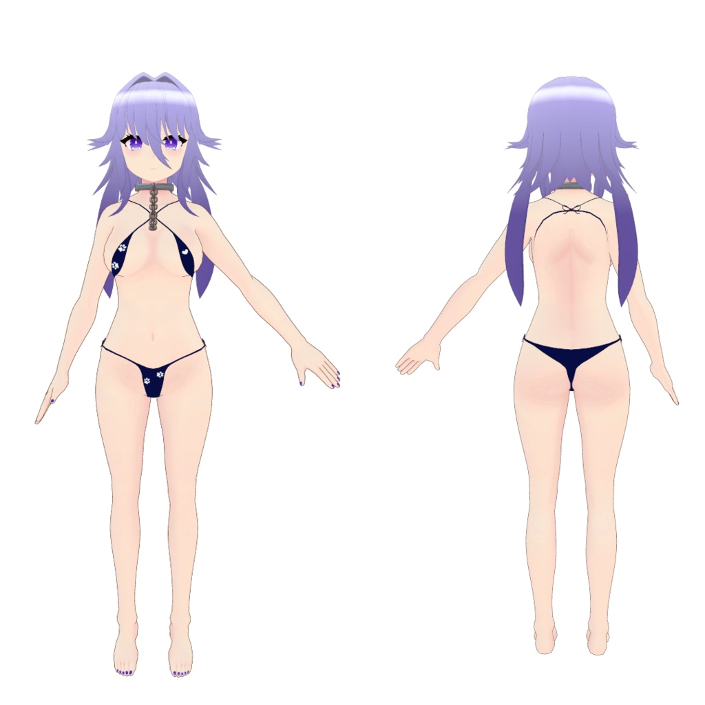 オリジナル3Dアバター『リーリン』