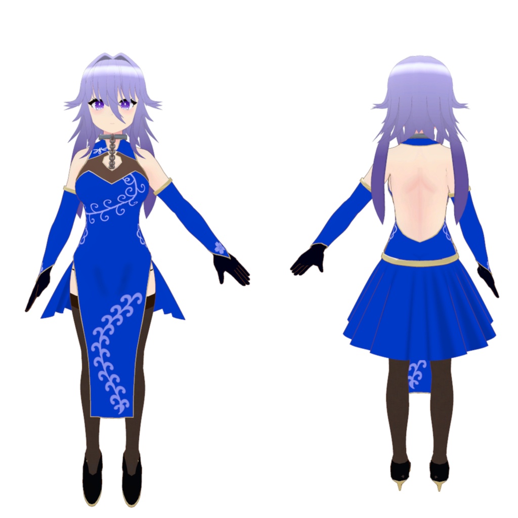 オリジナル3Dアバター『リーリン』