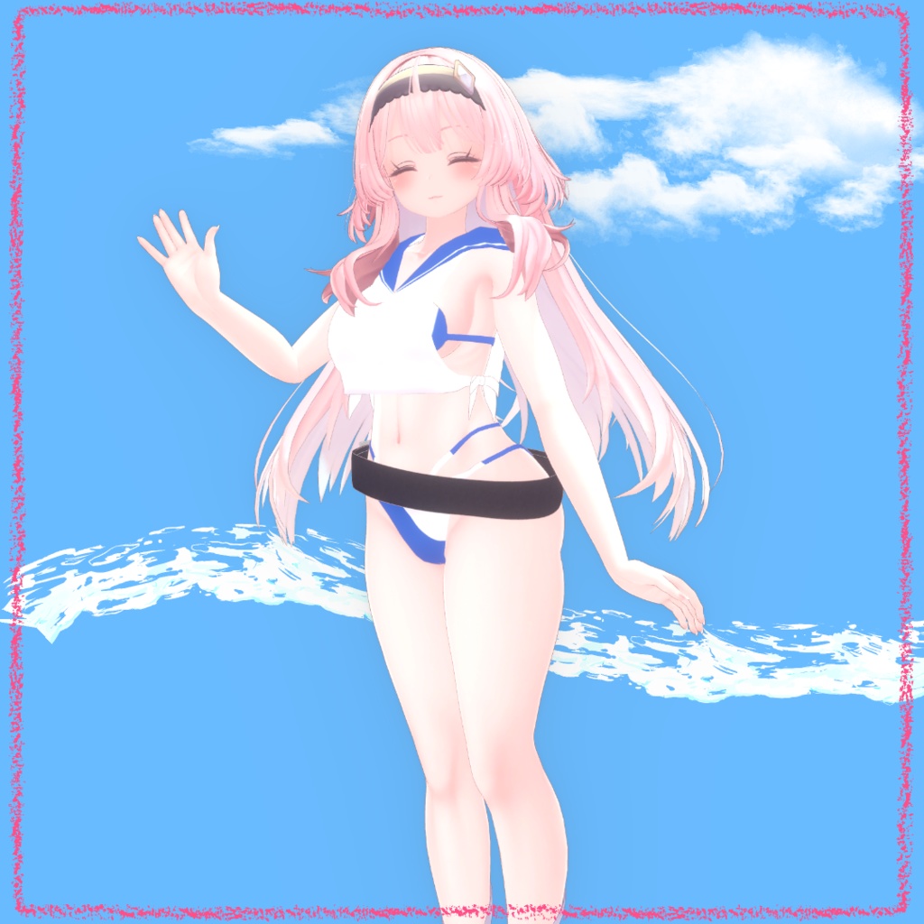 【セレスティア用】サメぐる水着