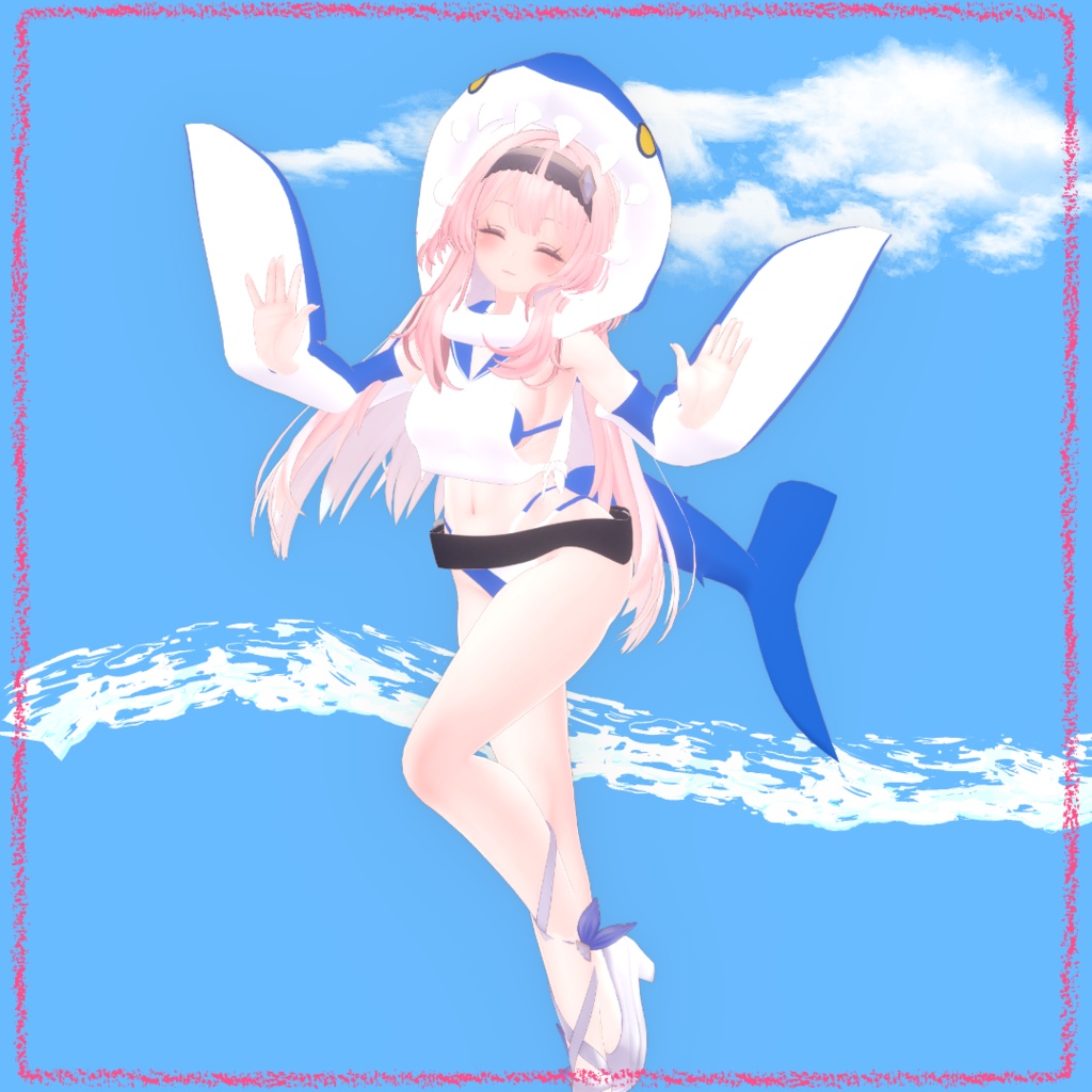 【セレスティア用】サメぐる水着