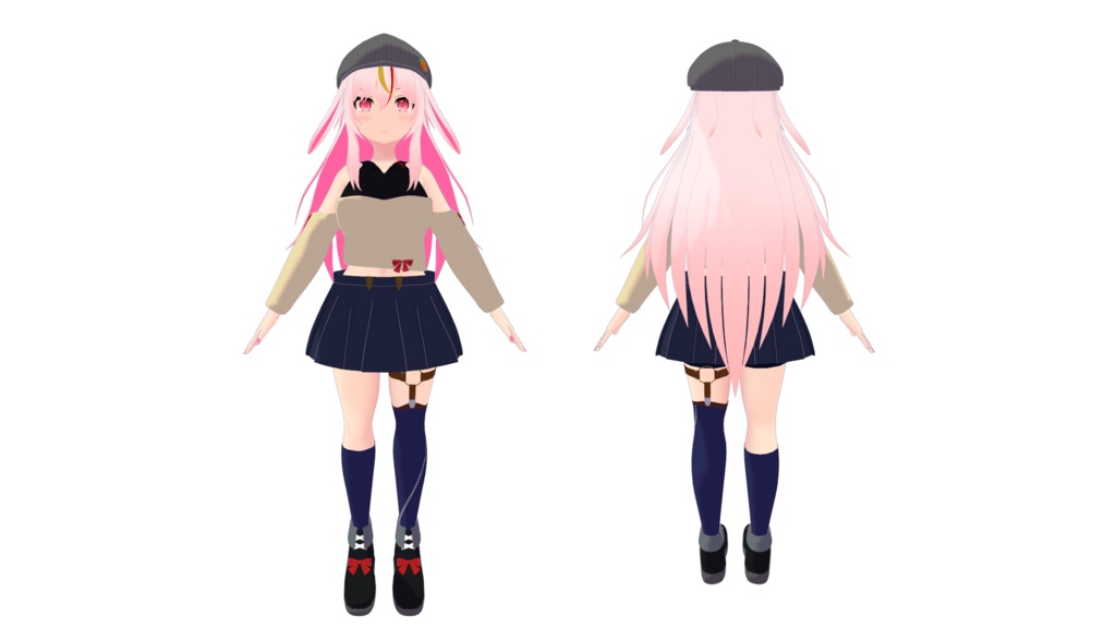 オリジナル3Dモデル『ウサビラ』