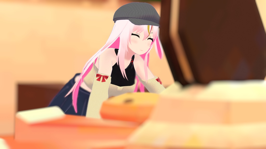 オリジナル3Dモデル『ウサビラ』