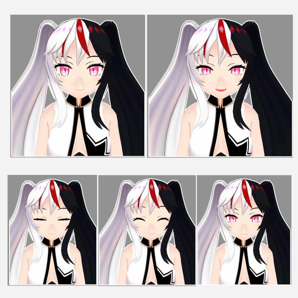 【VRChat想定オリジナル3Dモデル】『Lilin's-リリンス-』