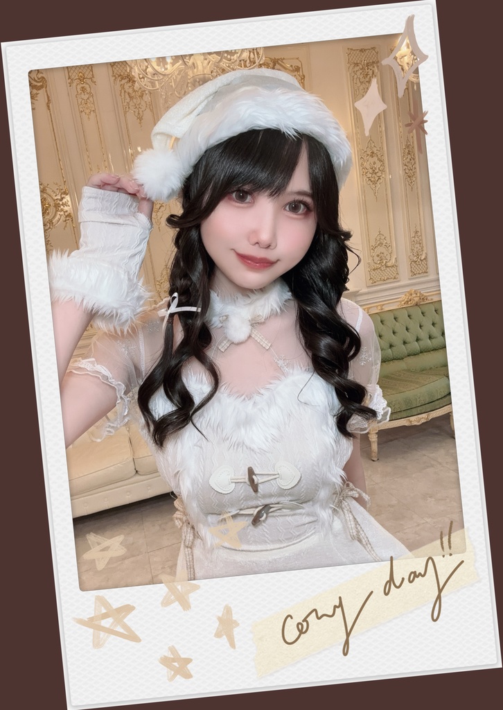 サンタチェキ📸🎅🏻🎄