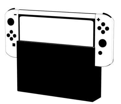 switchやボタンのついてるゲーム機+オマケの輪っか