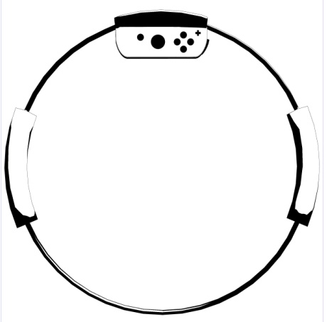 switchやボタンのついてるゲーム機+オマケの輪っか