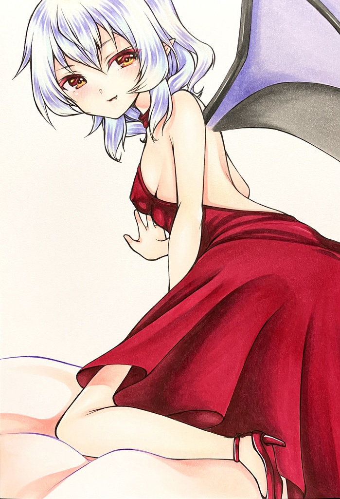 直筆イラスト☆東方Project☆レミリア・スカーレット