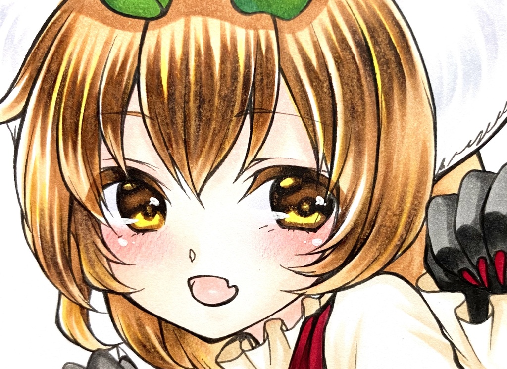 直筆イラスト☆東方Project☆橙