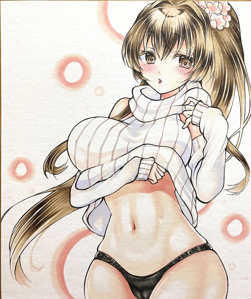 直筆イラスト☆艦隊これくしょん☆大和