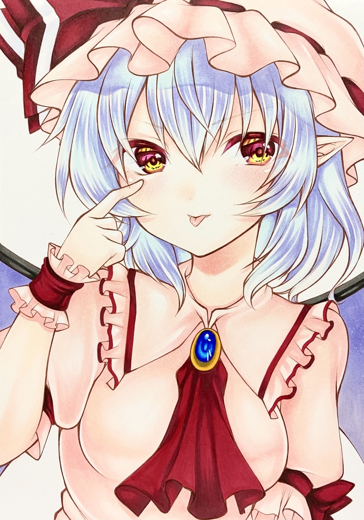 直筆イラスト☆東方Project☆レミリア・スカーレット