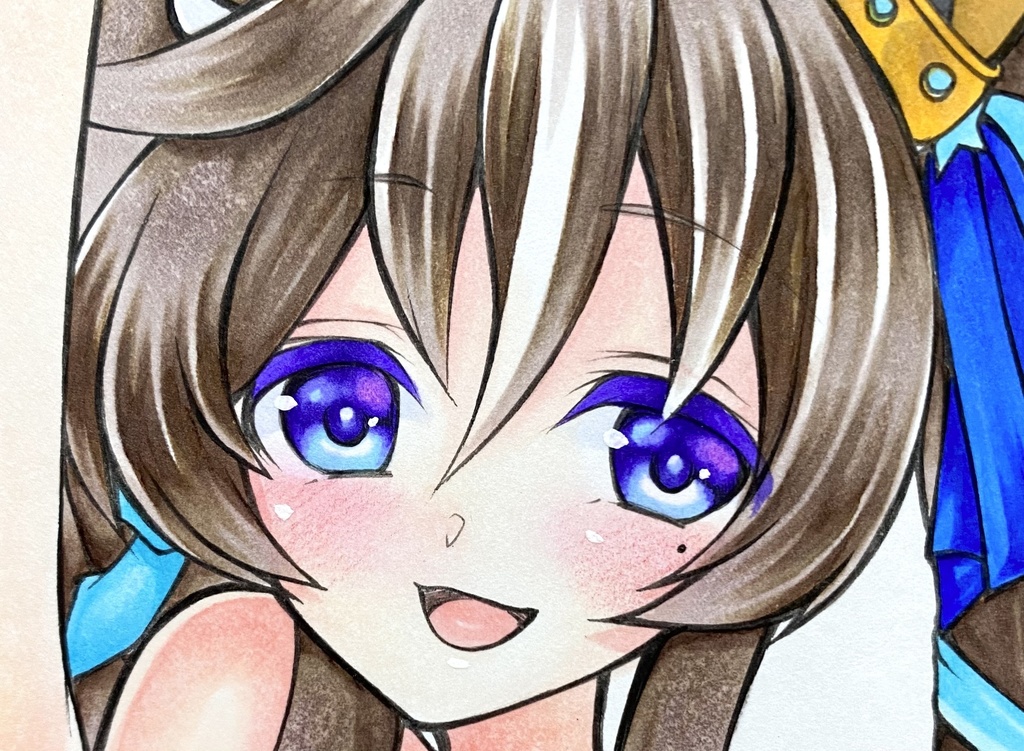 直筆イラスト☆ウマ娘☆ヴィブロス