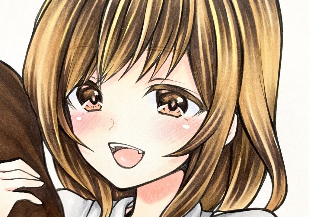 直筆イラスト‪☆オリジナル‪☆ギャルちゃん
