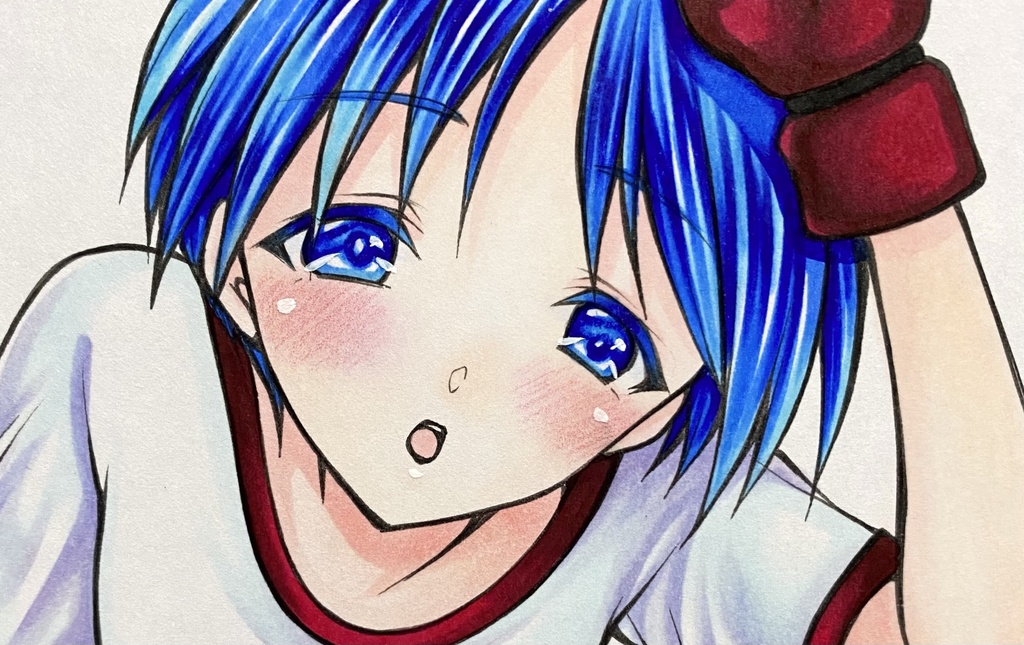 直筆イラスト☆ToHeart☆松原葵