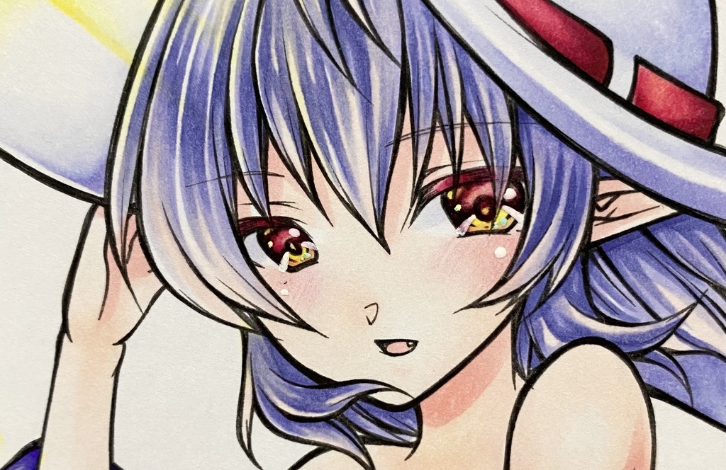 直筆イラスト☆東方Project☆レミリア・スカーレット