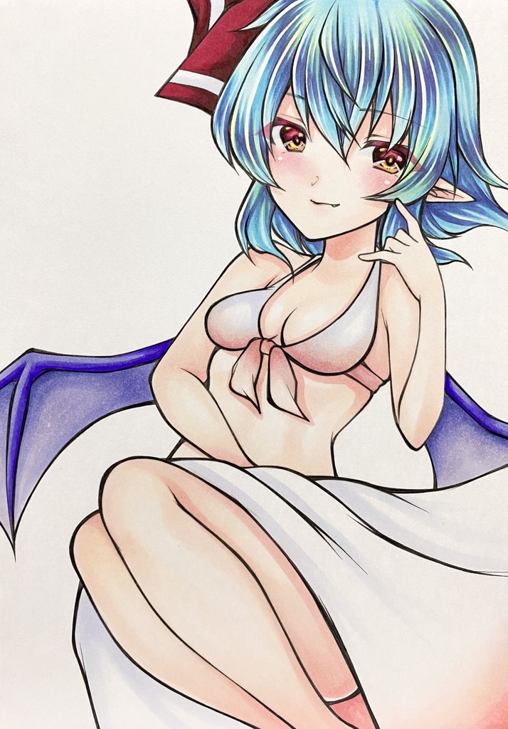 直筆イラスト☆東方Project☆レミリア・スカーレット