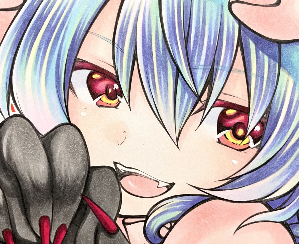 直筆イラスト☆東方Project☆レミリア・スカーレット