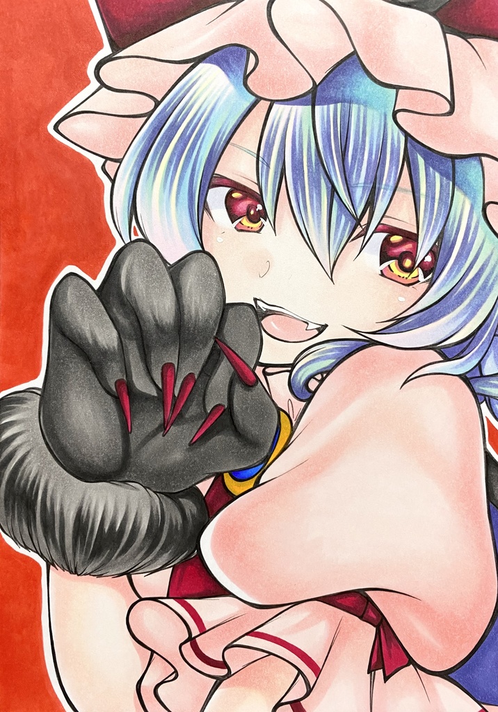 直筆イラスト☆東方Project☆レミリア・スカーレット