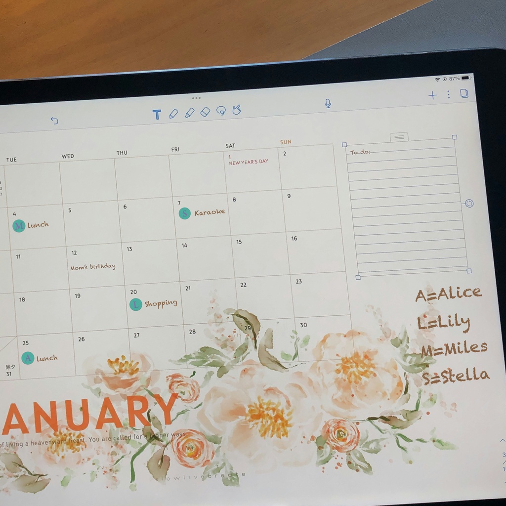 デジタルステッカーセット【Sea Glass Teal × Purple (シーグラスティール × パープル) 】