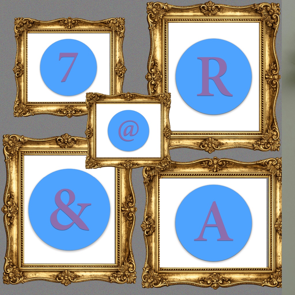 デジタルステッカーセット【Lagoon Blue × Purple (ラグーンブルー × パープル) 】