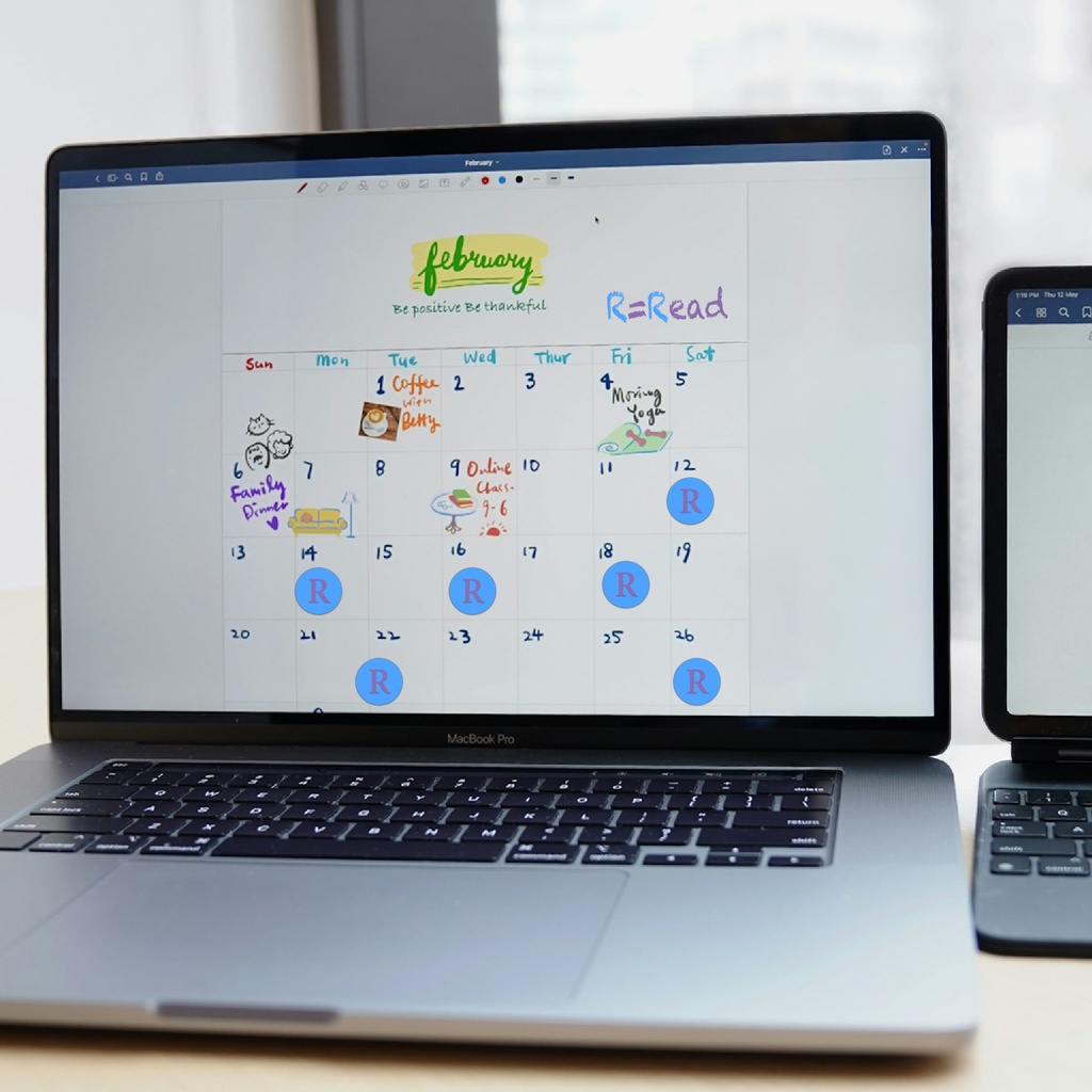 デジタルステッカーセット【Lagoon Blue × Purple (ラグーンブルー × パープル) 】