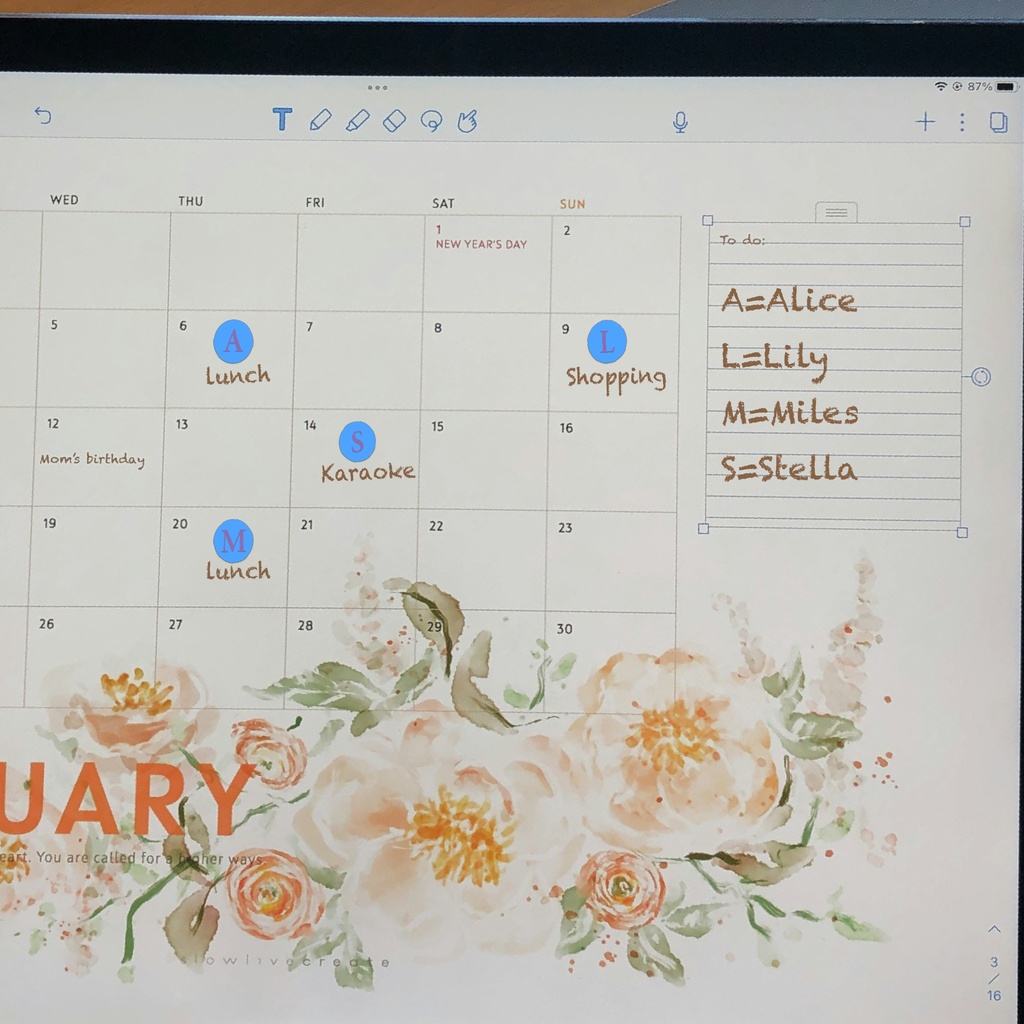 デジタルステッカーセット【Lagoon Blue × Purple (ラグーンブルー × パープル) 】