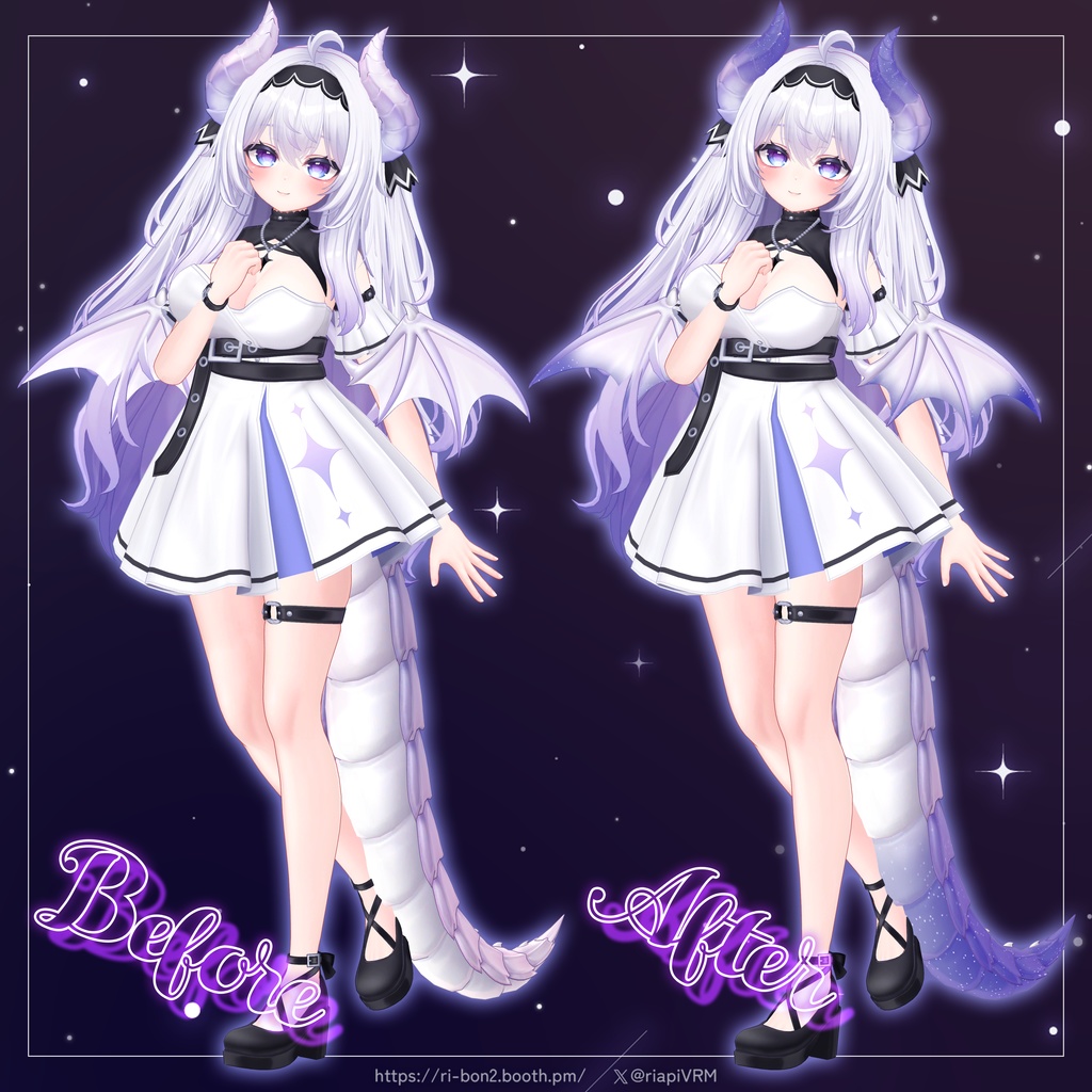 【愛莉/Airi 専用】Dragon Gradation*光る★ラメバージョン付き