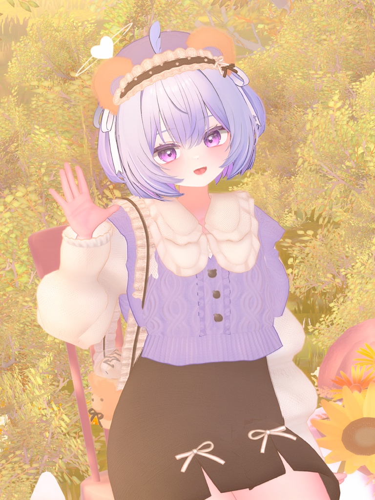 ぱふ knit Girl🧶/複数アバター対応