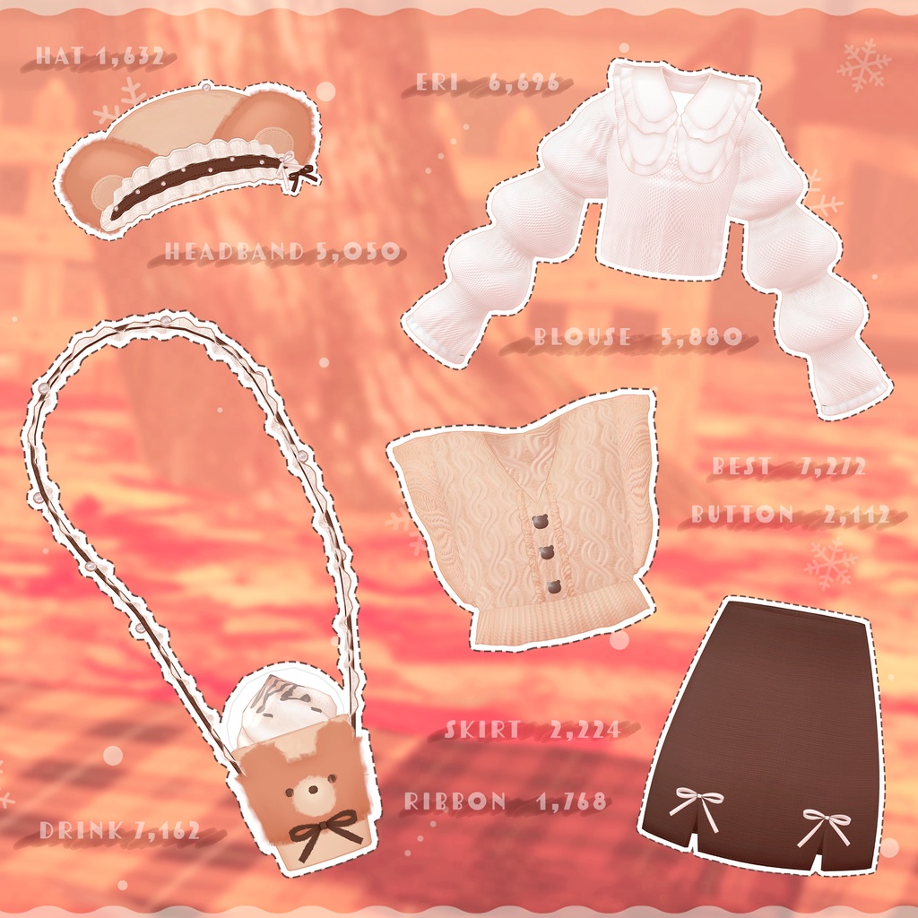 ぱふ knit Girl🧶12/12update❣/複数アバター対応