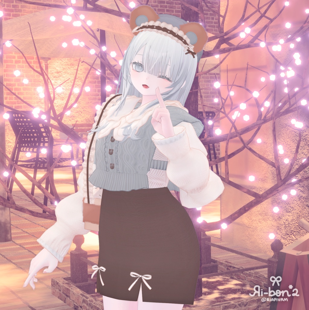 ぱふ knit Girl🧶/複数アバター対応