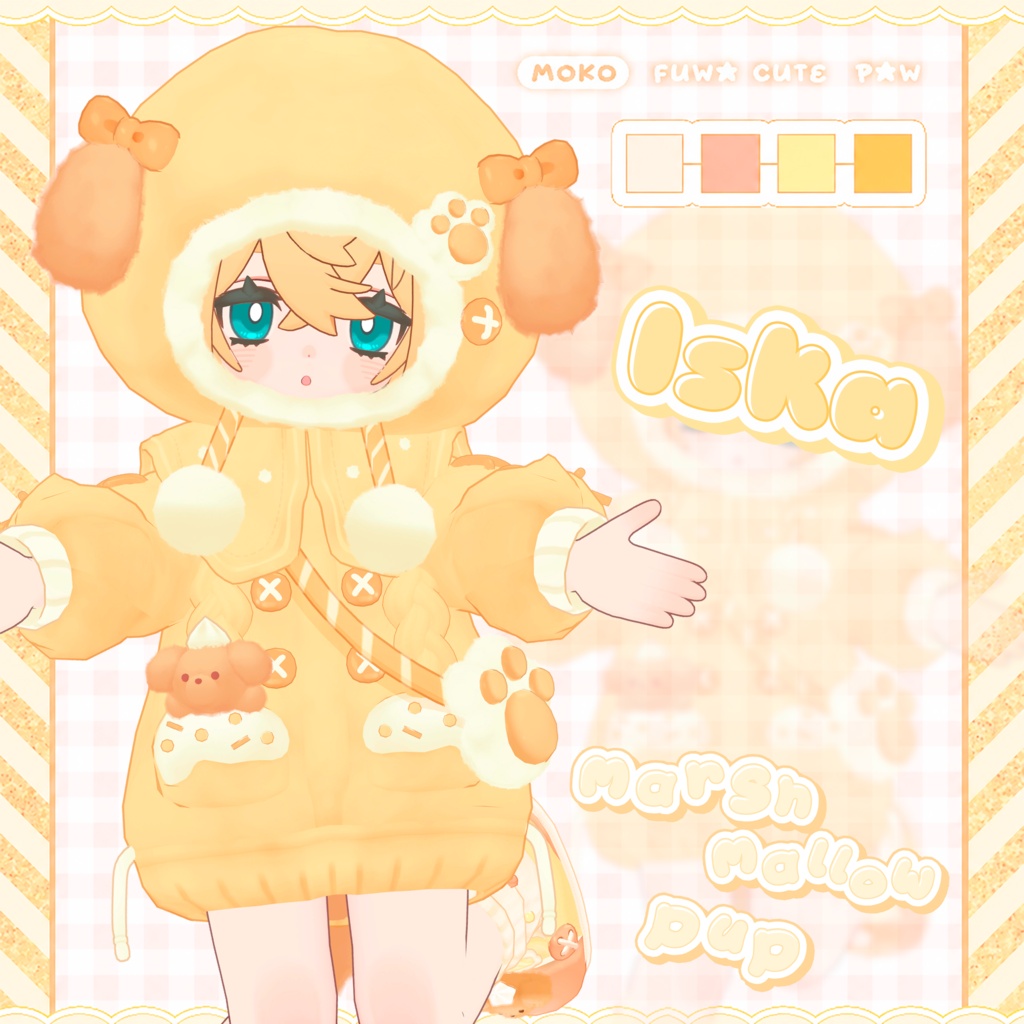 【リュミィ・イスカ追加】Marshmallow Pup🐶