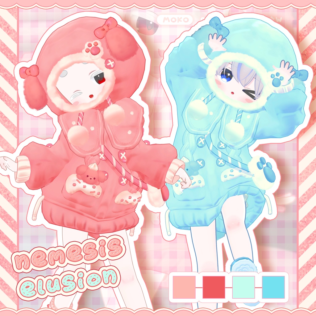 🐶Marshmallow Pup【複数アバター対応】