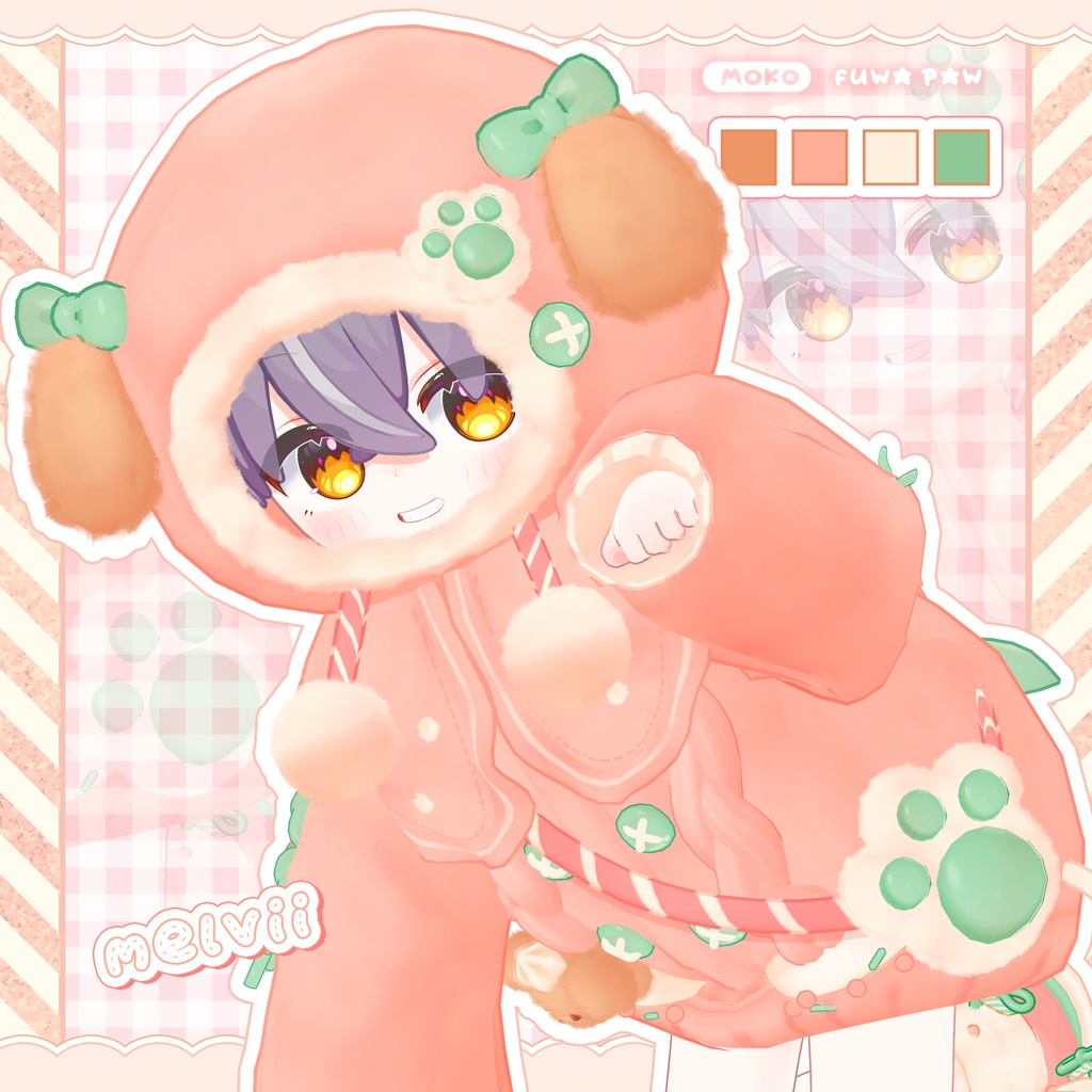 【 邪竜メルヴィ追加】Marshmallow Pup🐶
