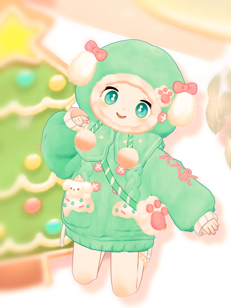 🐶Marshmallow Pup【複数アバター対応】