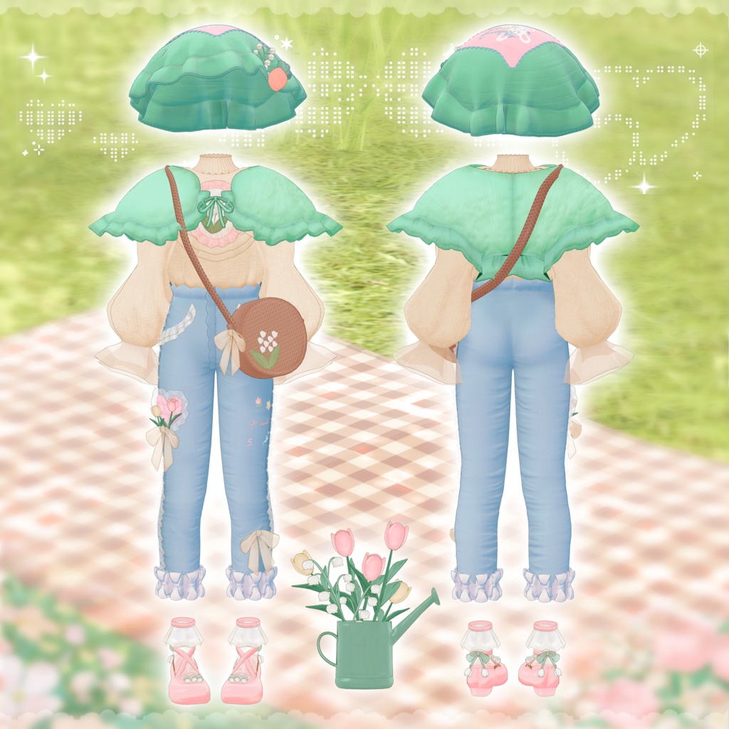 🥕SuzuLip Picnic【複数アバター対応】