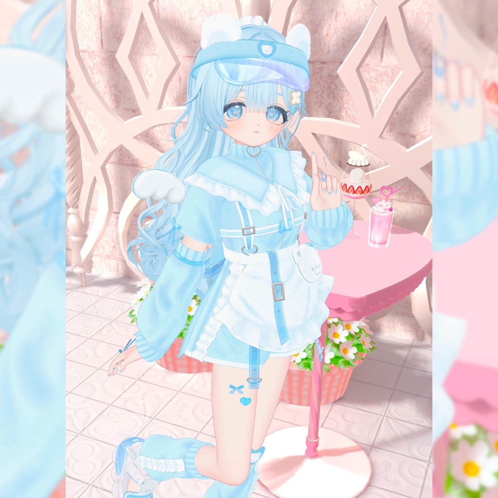 𐔌 発売記念SALE 𐦯 Jelly Beartress【VRChat衣装】