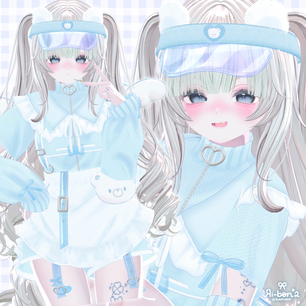 【うらら追加】Jelly Beartress【VRChat衣装】