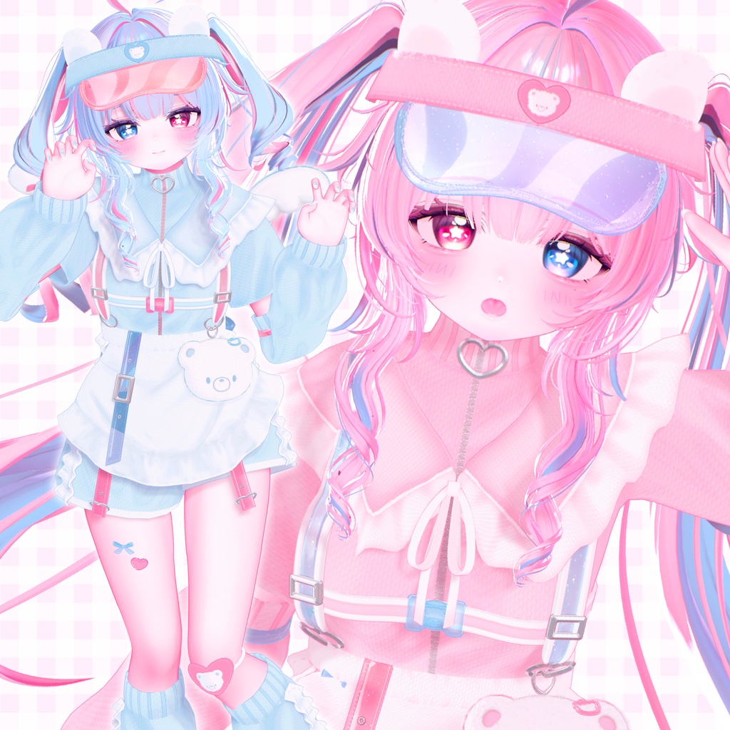 𐔌 発売記念SALE 𐦯 Jelly Beartress【VRChat衣装】