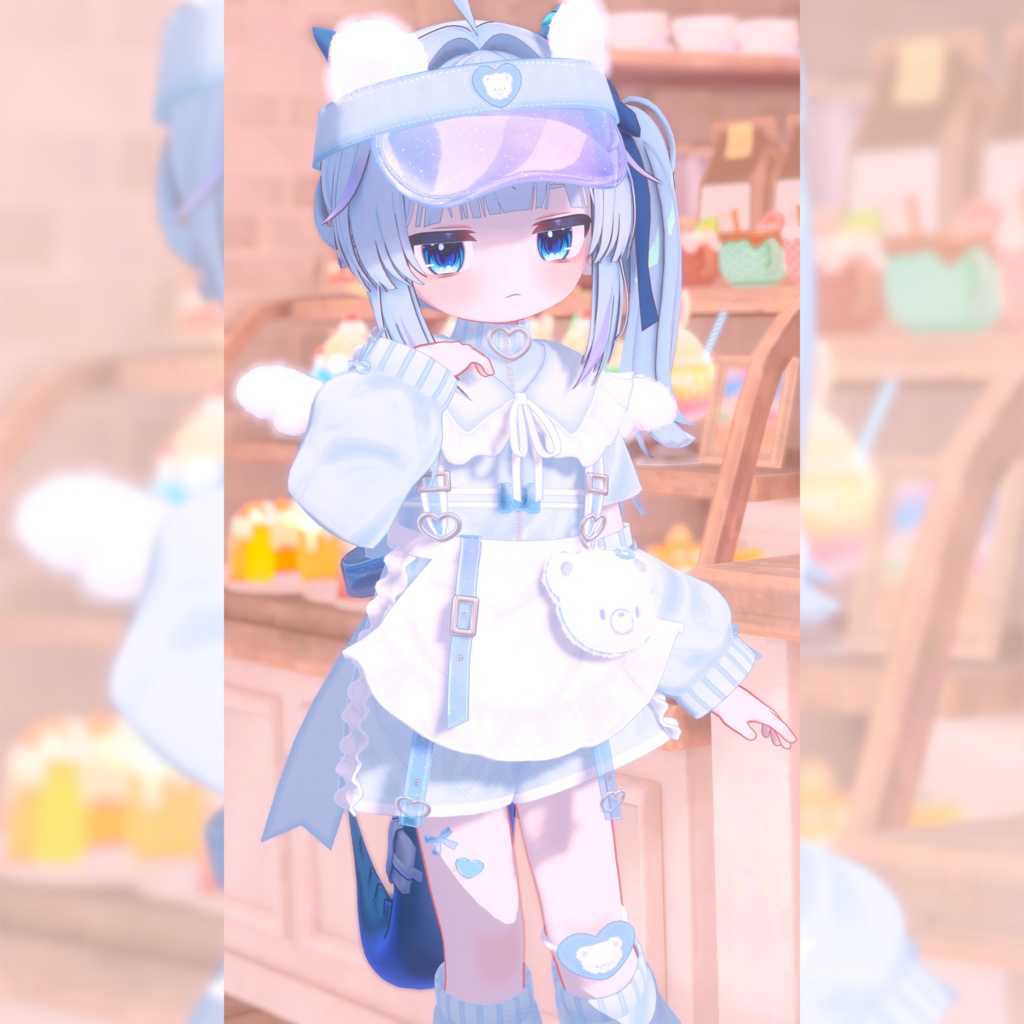 𐔌 発売記念SALE 𐦯 Jelly Beartress【VRChat衣装】