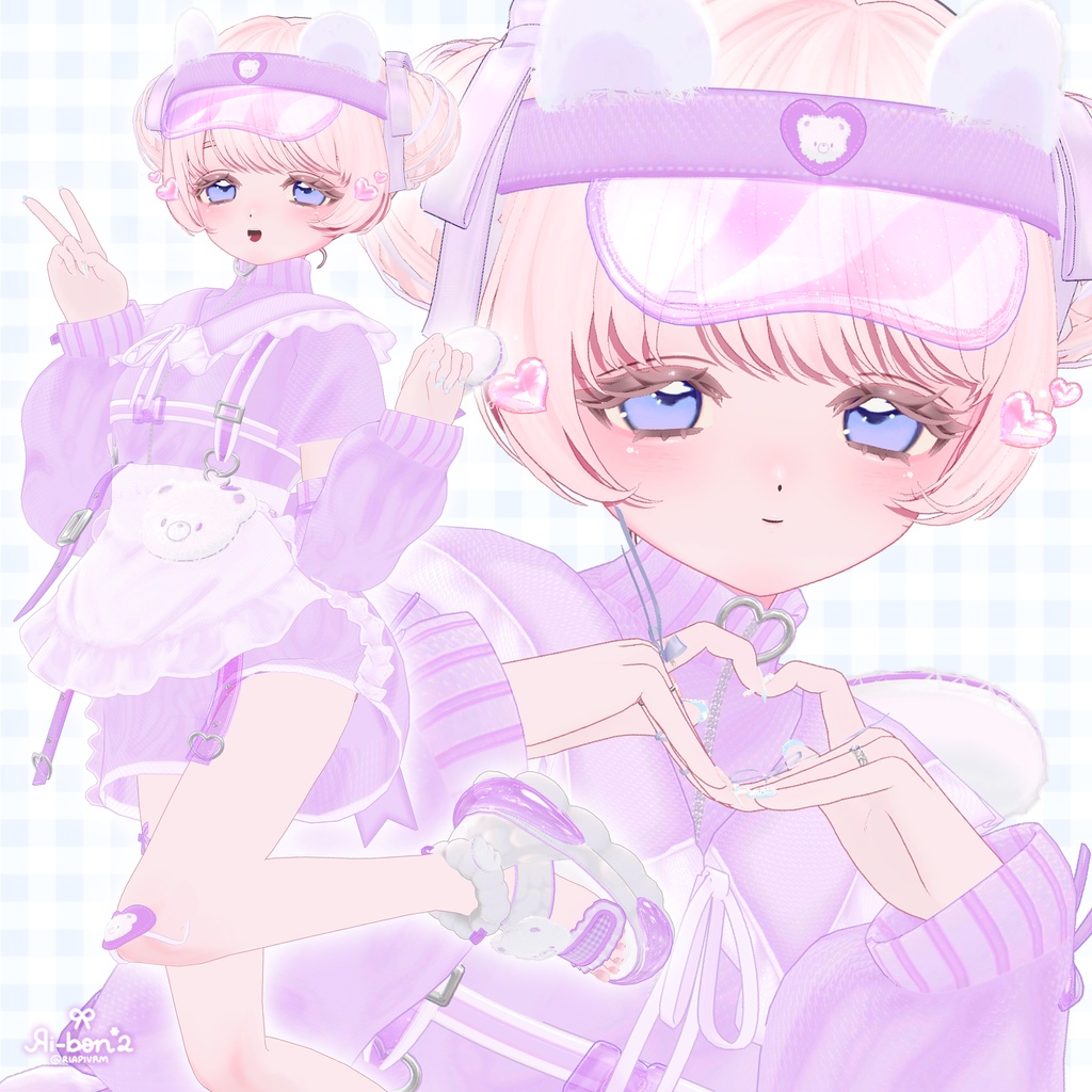 𐔌 発売記念SALE 𐦯 Jelly Beartress【VRChat衣装】