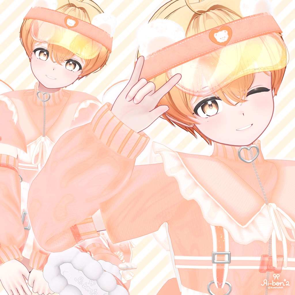 【うらら追加】Jelly Beartress【VRChat衣装】