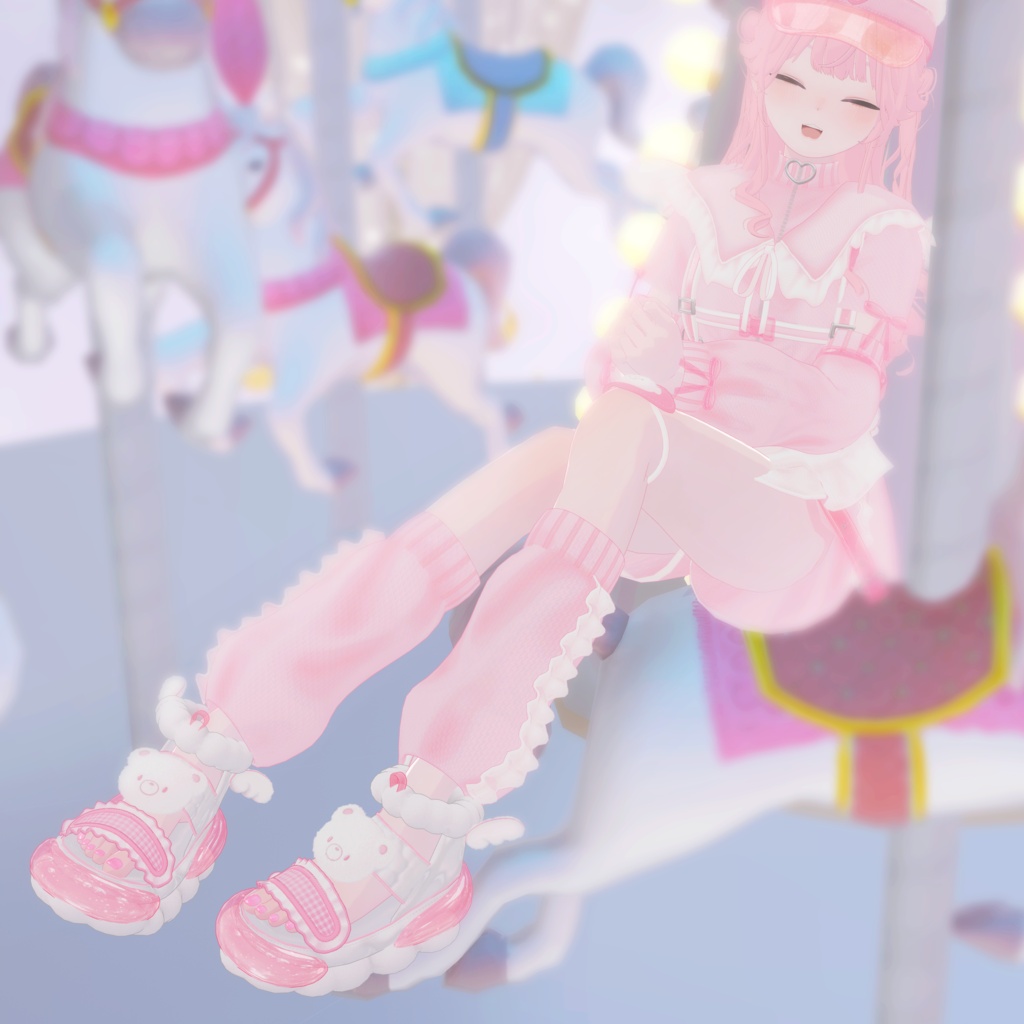 【うらら追加】BubZely Sodal【VRChat Shoes】